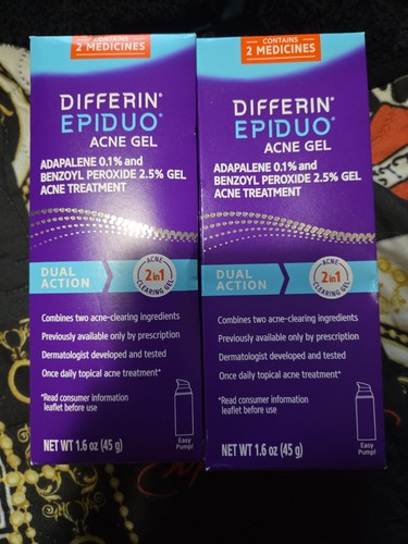Differin acne gel - x2,